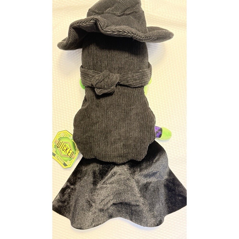 Halloween Collectable New Wicked Elphaba 19" Soft Cuddly Doll w/ Tags Hand Wash - Picture 5 of 9